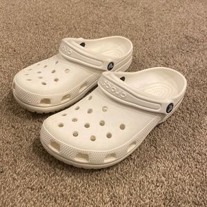 Crocs, Size 8,white